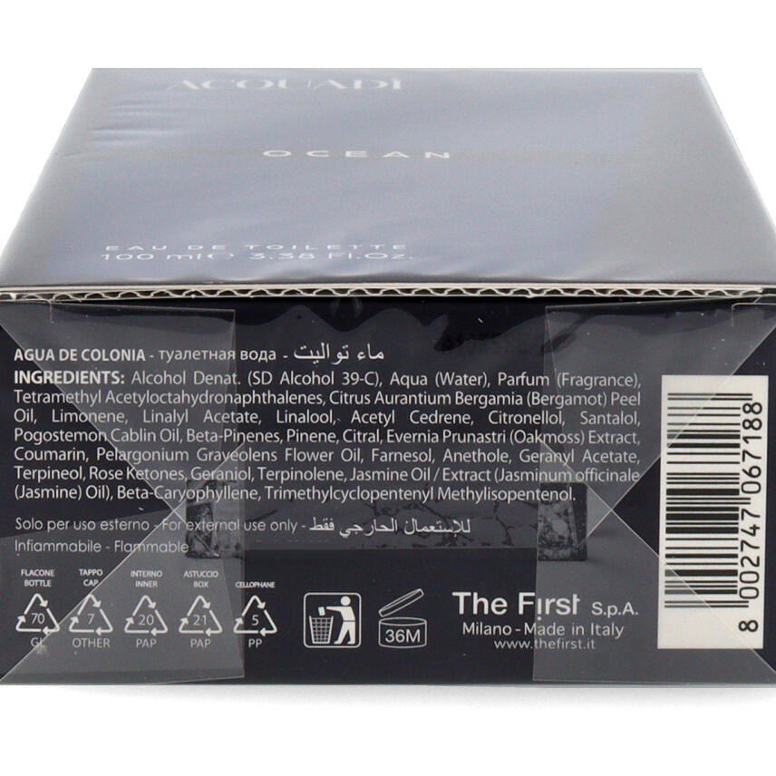 Acquadi Ocean Eau de Toilette 100ml vapo