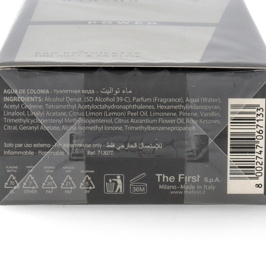 Acquadi Power Eau de Toilette f&uuml;r Herren 100ml