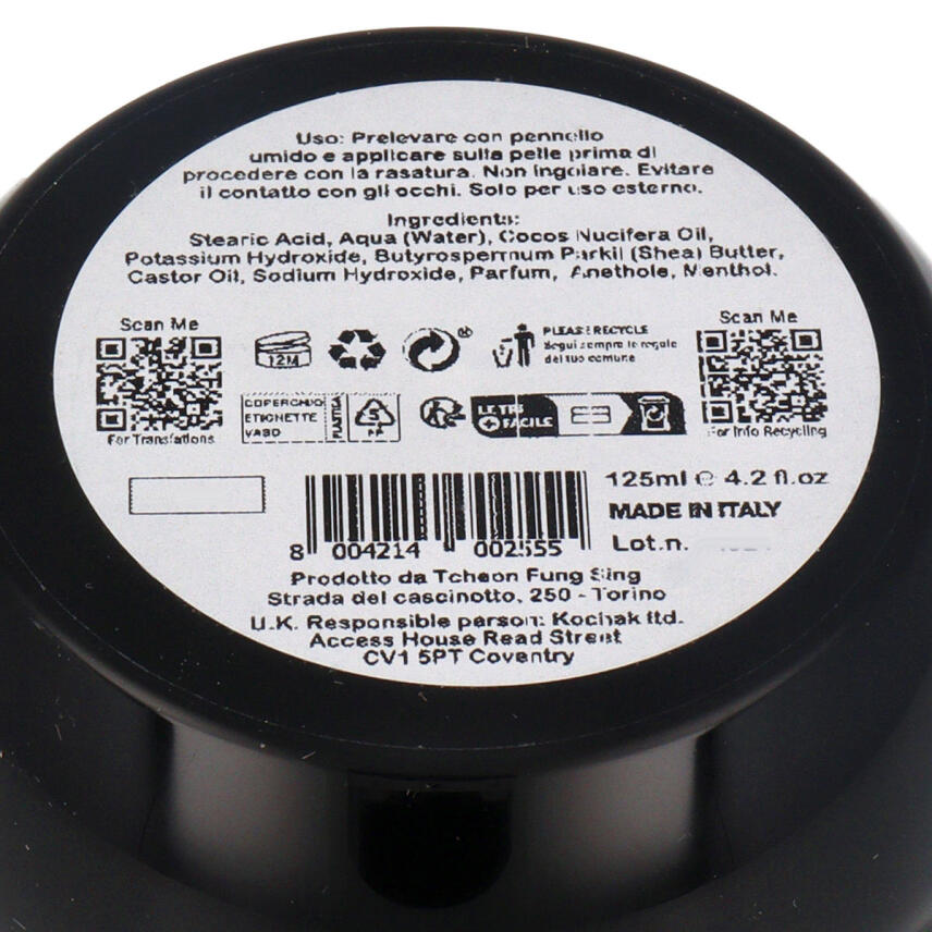 Rasozero Protettivo Rasierseife 125 ml