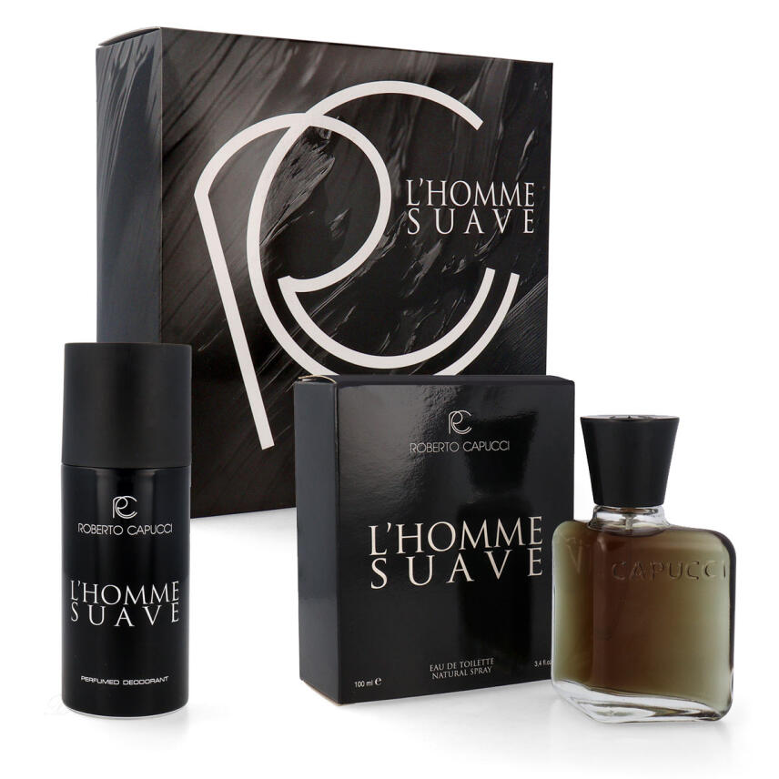 Capucci LHomme Suave Set Eau de Toilette 100 ml &amp; Deodorant 150 ml