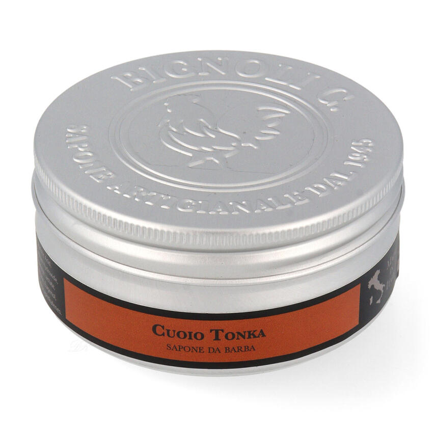Saponificio Bignoli Cuoio Tonka Rasierseife 175 g