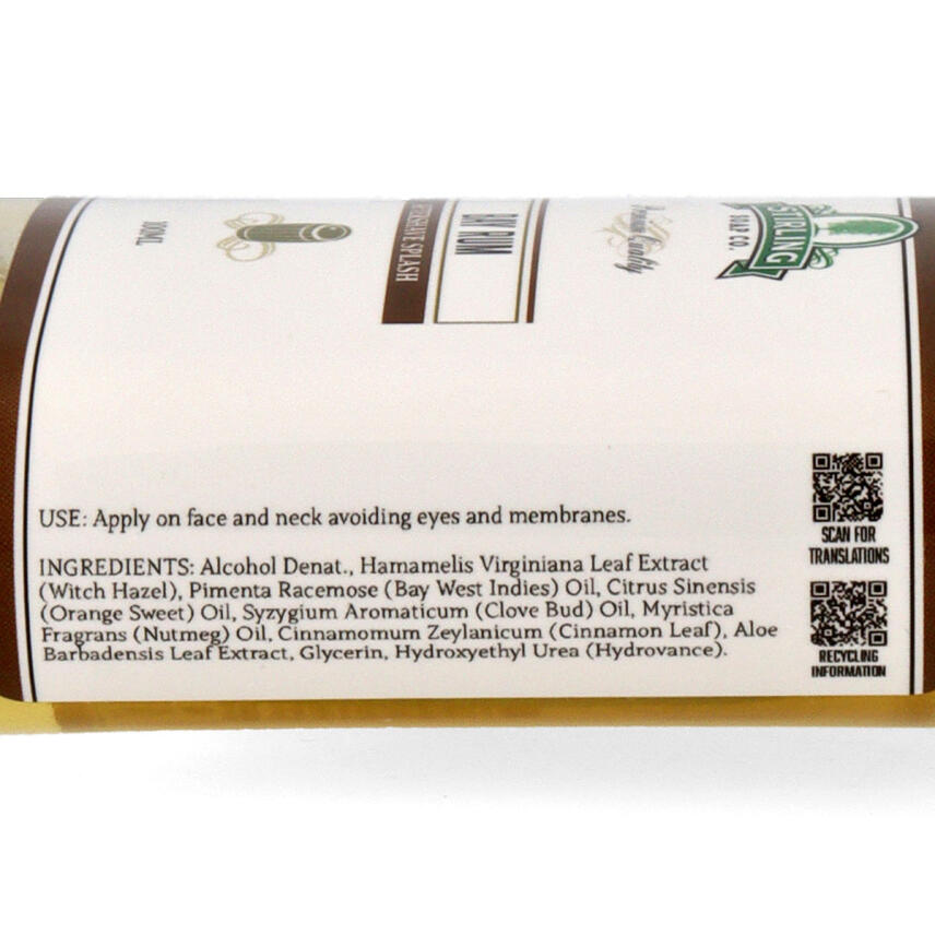 Stirling Soap Company After Shave Bay Rum 100 ml