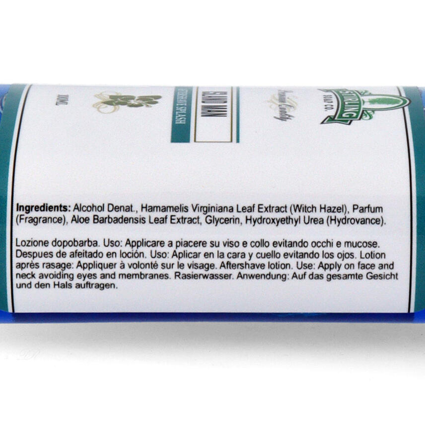 Stirling Soap Company After Shave Island Man 100 ml