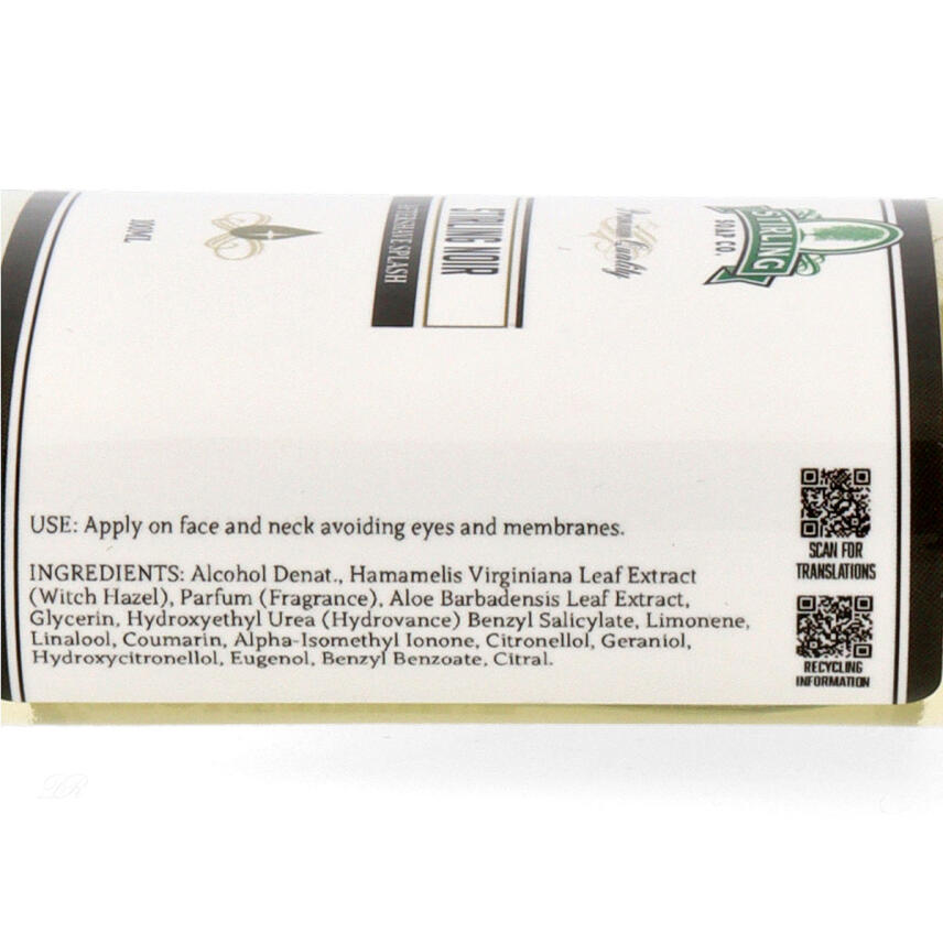 Stirling Soap Company After Shave Stirling Noir 100 ml