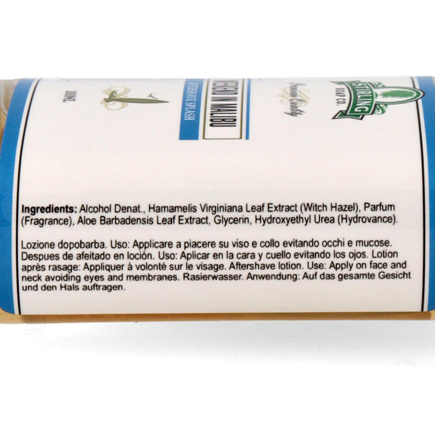 Stirling Soap Company After Shave Weekend in Malibu 100 ml