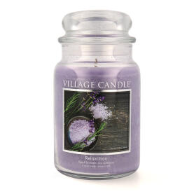 Village Candle Relaxation Duftkerze Großes Glas 602 g