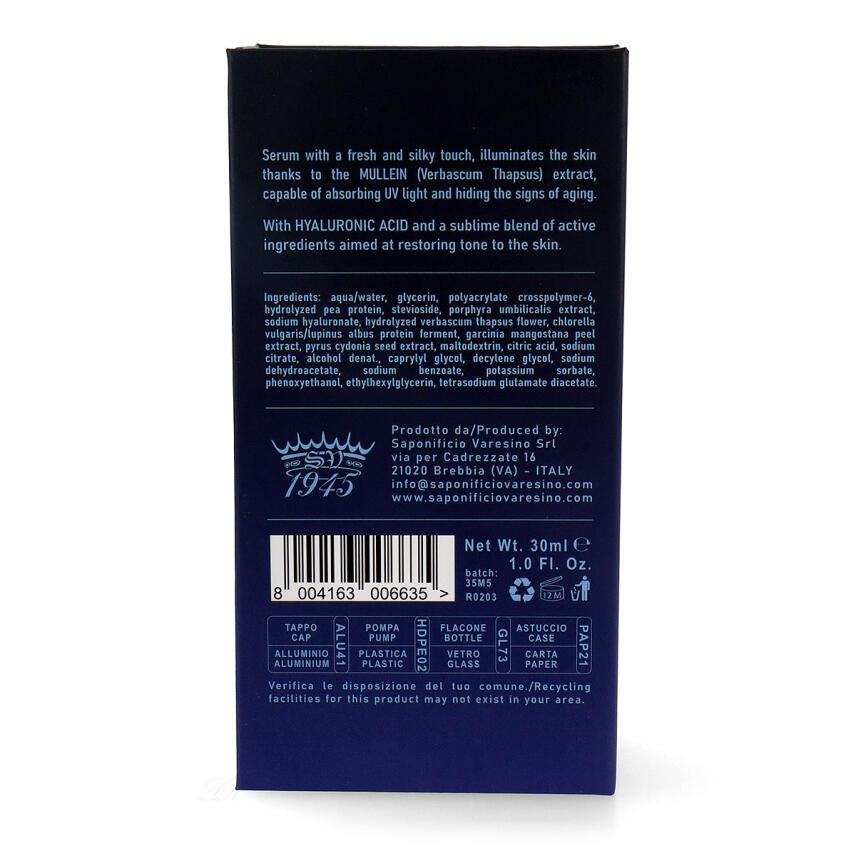 Saponificio Varesino Aeternum Face Serum 30 ml