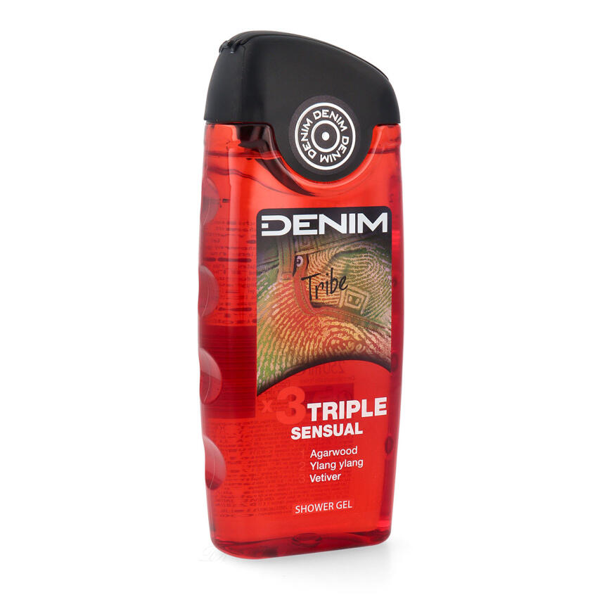 DENIM Tribe Geschenk Set After Shave, Duschgel &amp; Trimmer