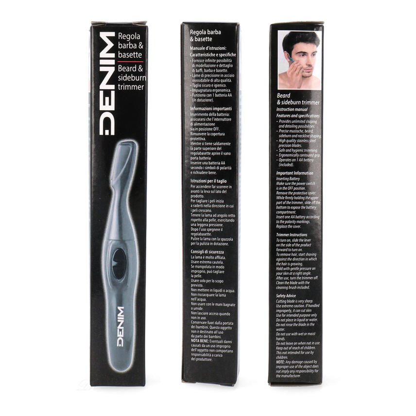 DENIM Tribe Geschenk Set After Shave, Duschgel &amp; Trimmer