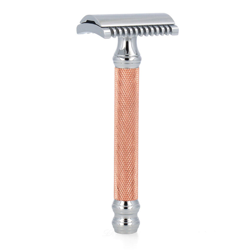 Parker Rasierhobel Rose Gold offener Kamm 63C