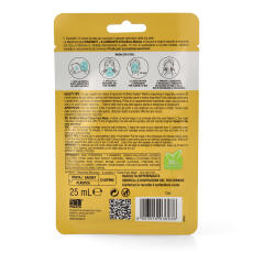 Malizia Bonbons Tuchmaske Shining bright mit Yuzu und Vitamin C 25 ml