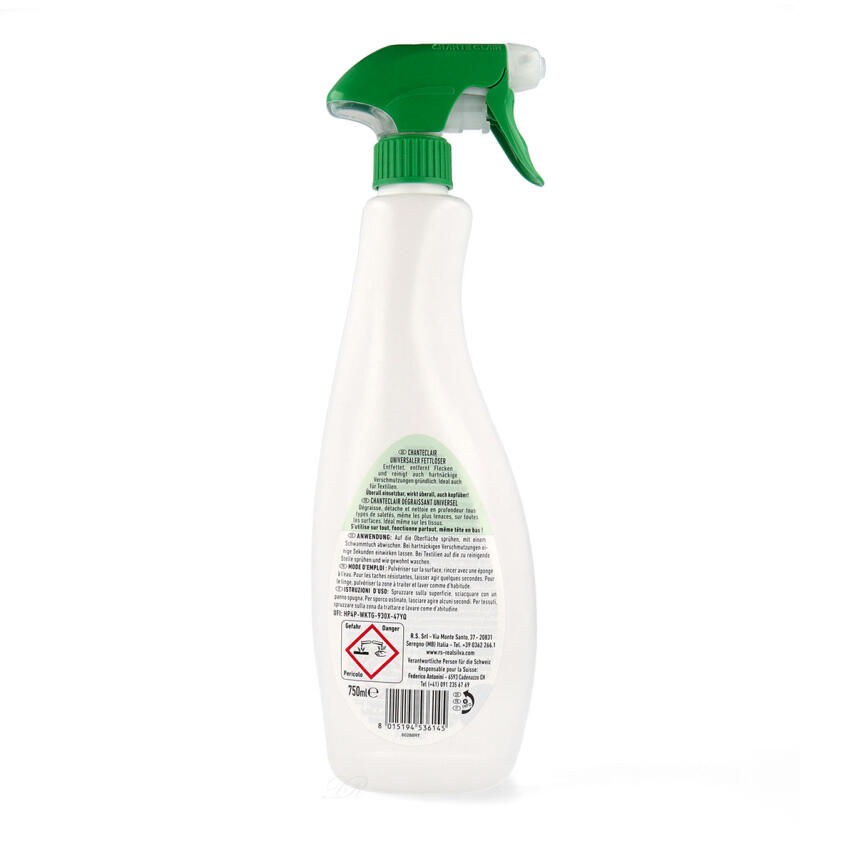 Chante Clair Muschio Bianco Fettl&ouml;ser Felgenreiniger Sgrassatore 750 ml