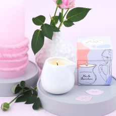 BadeFee Massagekerze Hei&szlig;e Beerchen 70 g