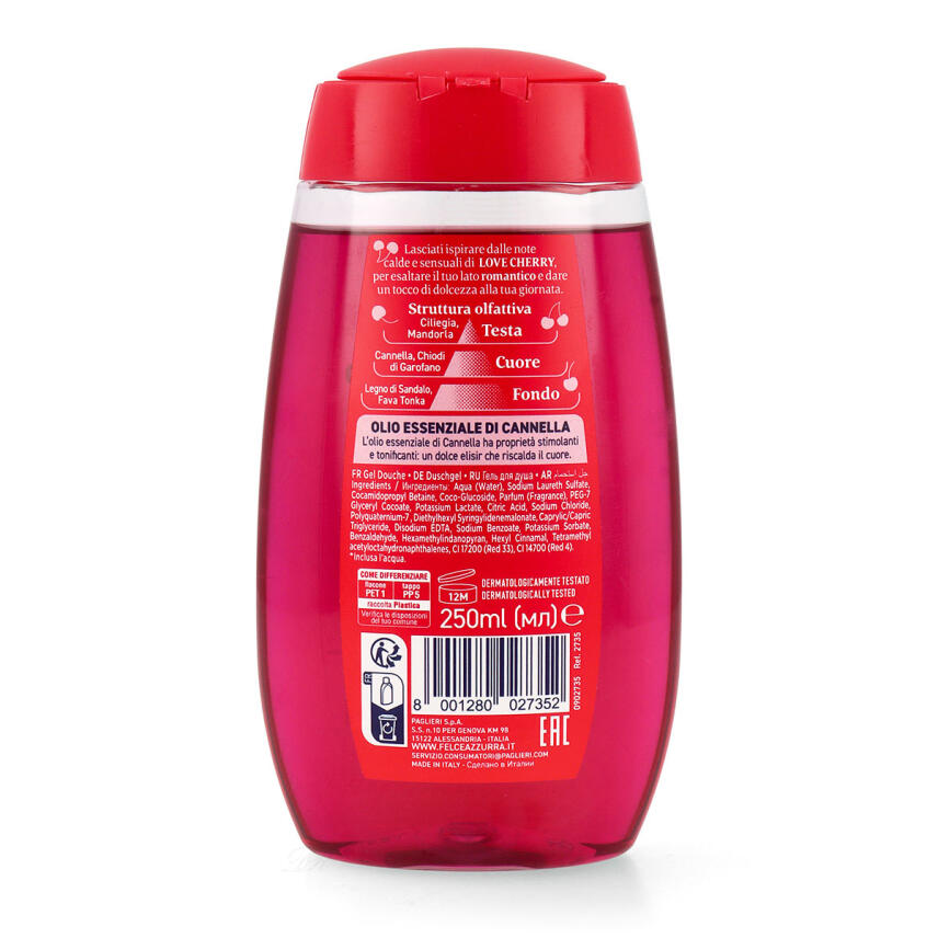 Paglieri Felce Azzurra Duschgel my Mood Love Cherry 250 ml