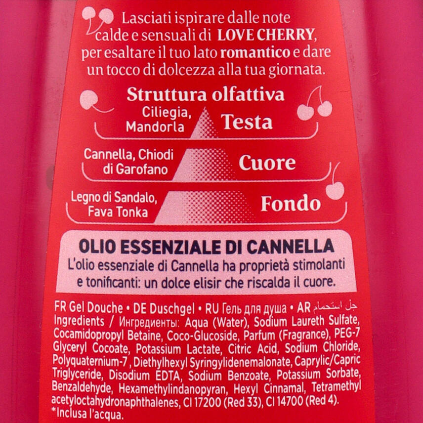 Paglieri Felce Azzurra Duschgel my Mood Love Cherry 250 ml