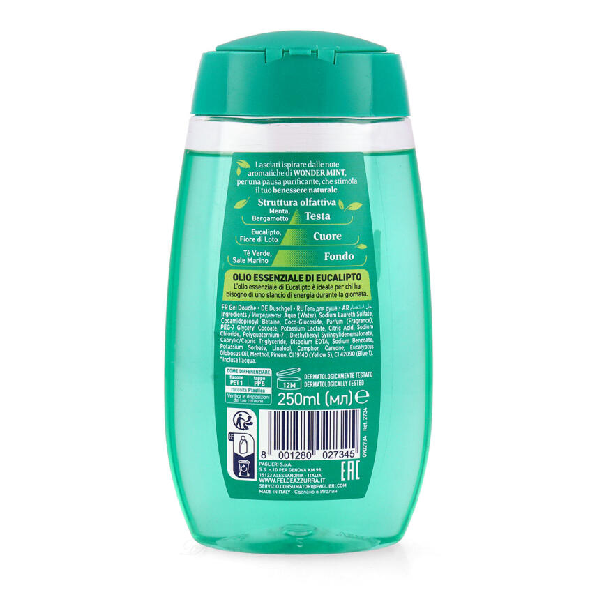 Paglieri Felce Azzurra Duschgel my Mood Wonder Mint 250 ml