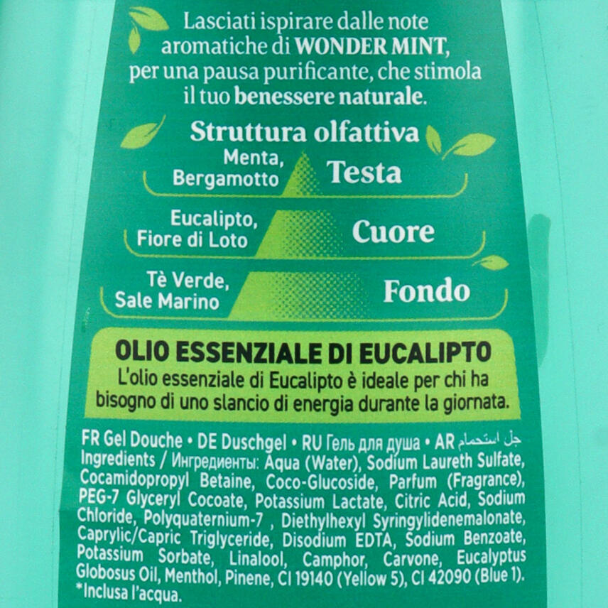 Paglieri Felce Azzurra Duschgel my Mood Wonder Mint 250 ml