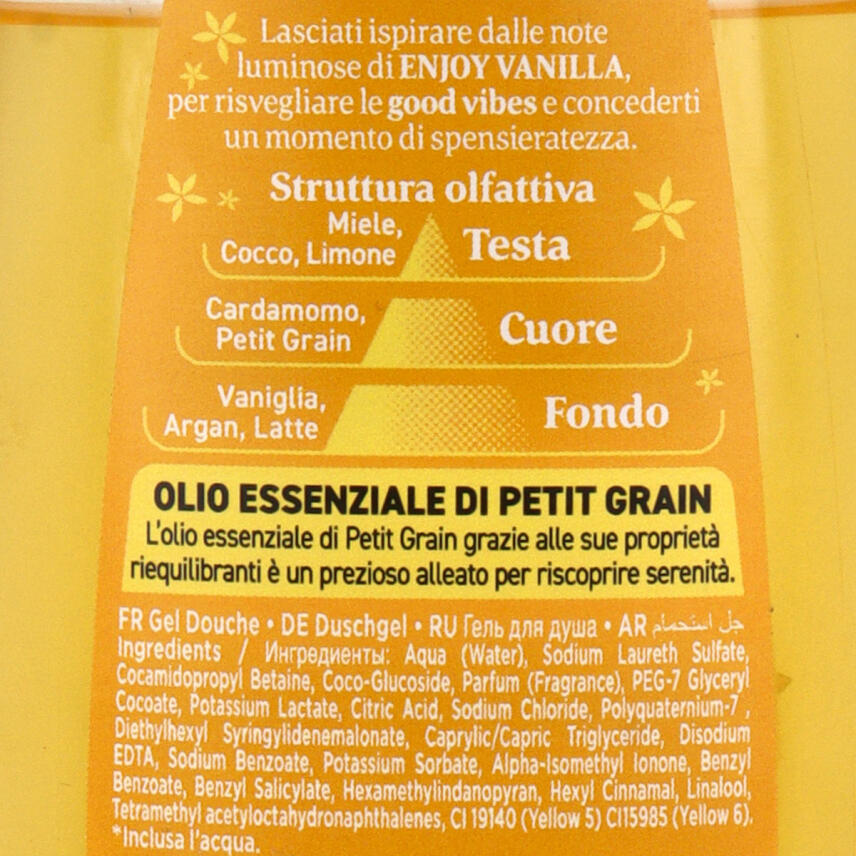 Paglieri Felce Azzurra Duschgel my Mood enjoy Vanilla 250 ml