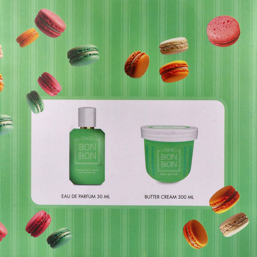 Alviero Martini Geschenkset Pistachio Glacee Eau de Parfum 30 ml &amp; Butter Cream 300 ml