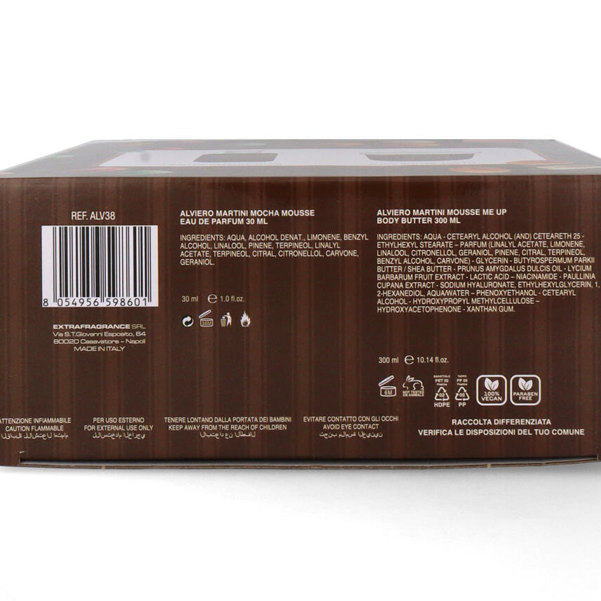 Alviero Martini Geschenkset Mocha Mousse Eau de Parfum 30 ml &amp; Butter Cream 300 ml
