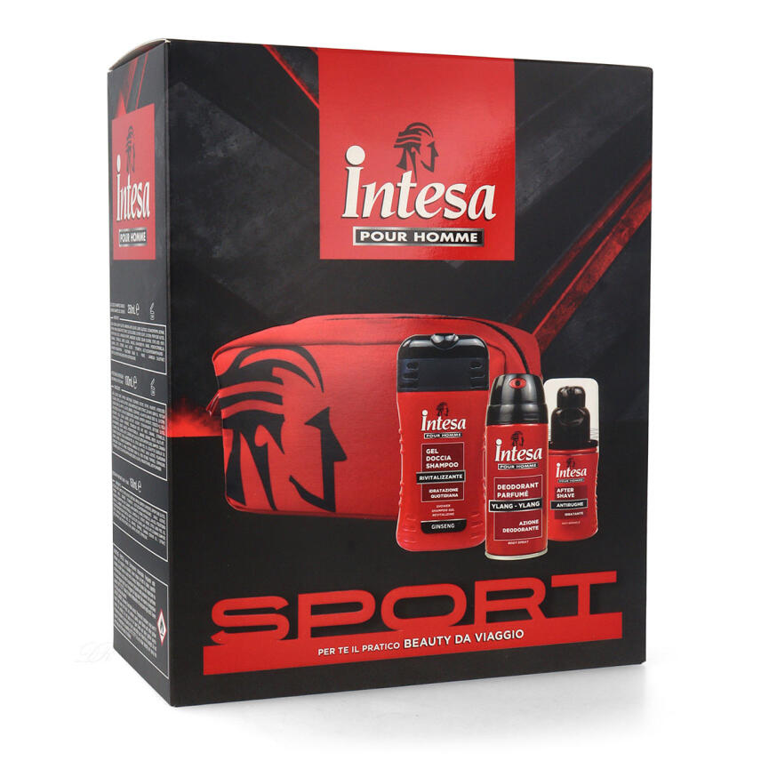 Intesa pour Homme Sport Geschenkset 4-teilig