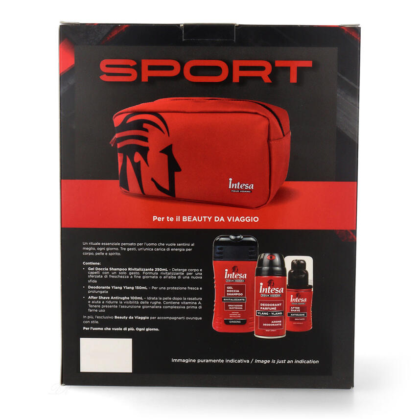 Intesa pour Homme Sport Geschenkset 4-teilig