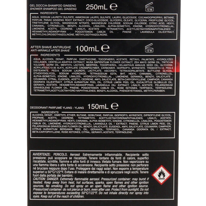 Intesa pour Homme Sport Geschenkset 4-teilig