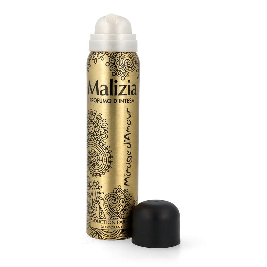 Malizia Donna Geschenkset Mirage dAmour Deodorant 100 ml, Duschgel  300 ml &amp; Halskette