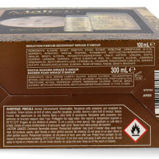 Malizia Donna Geschenkset Mirage dAmour Deodorant 100 ml, Duschgel  300 ml &amp; Halskette