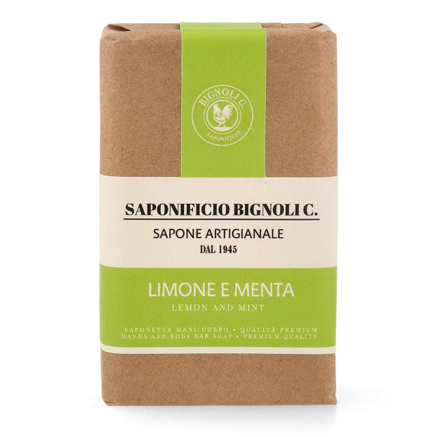Saponificio Bignoli Limone e Menta Seife 150 g