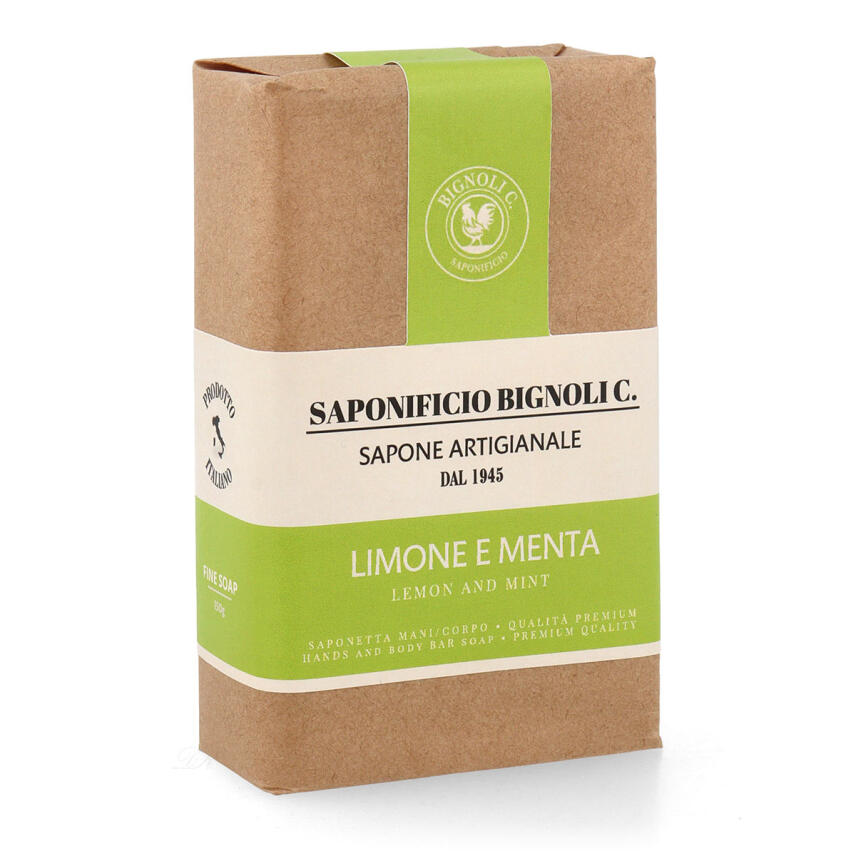 Saponificio Bignoli Limone e Menta Seife 150 g