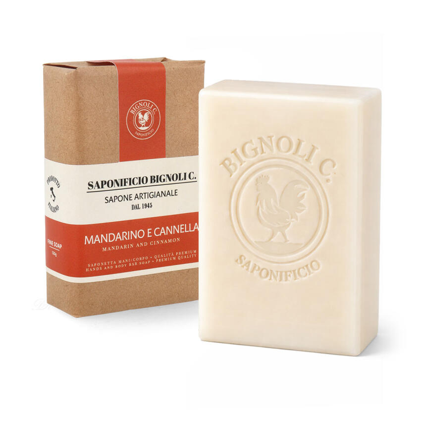 Saponificio Bignoli Mandarino e Cannella Seife 150 g