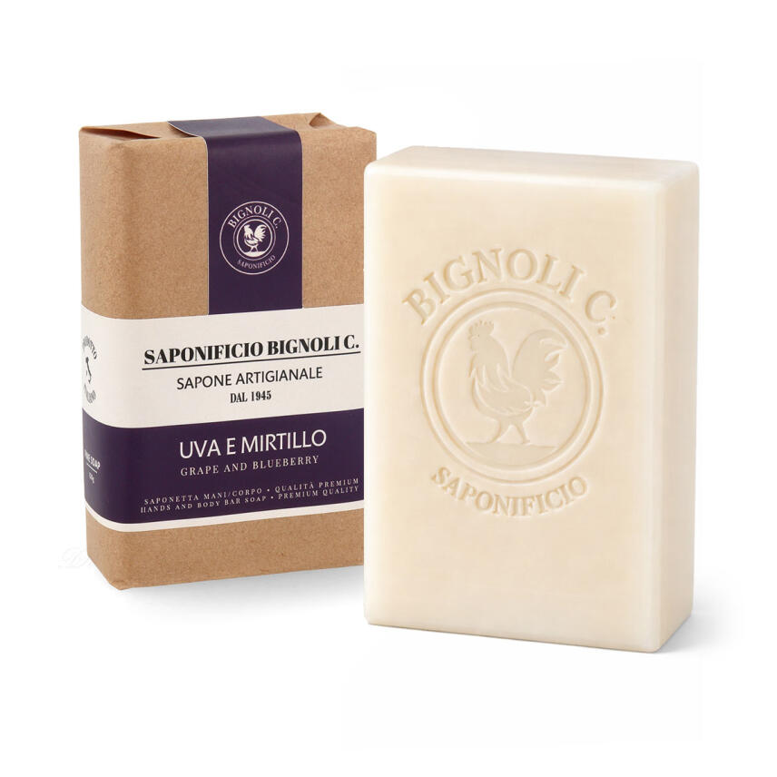 Saponificio Bignoli Uva e Mirtillo Seife 150 g