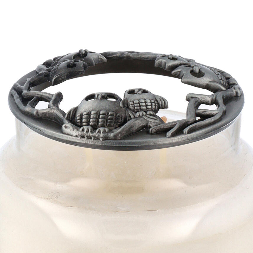 Purple River Owl Burning Cap Kerzenaufsatz