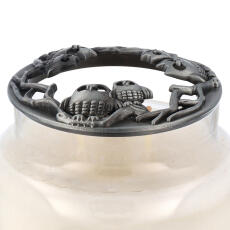 Purple River Owl Burning Cap Kerzenaufsatz