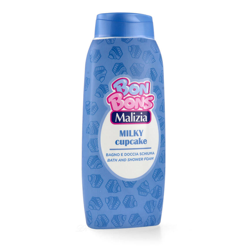 Malizia Bon Bons Set Milky Cupcake Eau de Toilette, Badeschaum &amp; Magic Pens