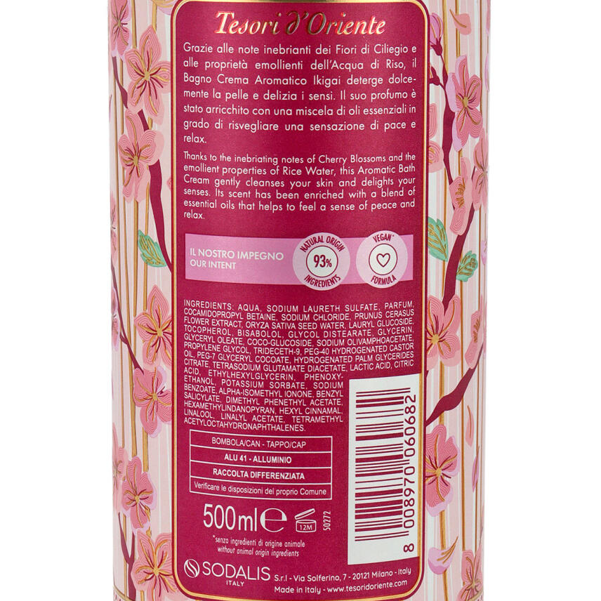 Tesori dOriente Ikigai Badecreme 500 ml