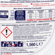 Paglieri Mon Amour Waschmittel Color 1,56 L