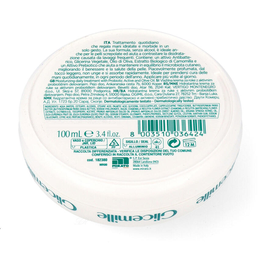 Glicemille 2in1 Geschenkset Handcreme Bio-Kamille 100ml + Scrub 100ml