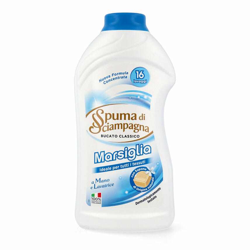 Spuma di Sciampagna MARSIGLIA Fl&uuml;ssigwaschmittel 800ml - 16 waschladungen