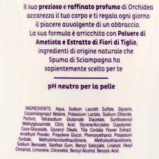Spuma di Sciampagna Amethyst und Orchidee Badedusche 650 ml - rigenerante