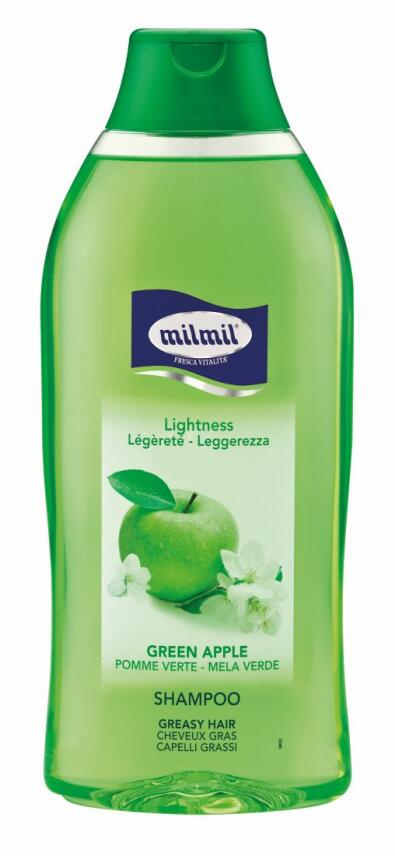 milmil Shampoo Gr&uuml;ner Apfel Mela Verde 750 ml fettiges Haar