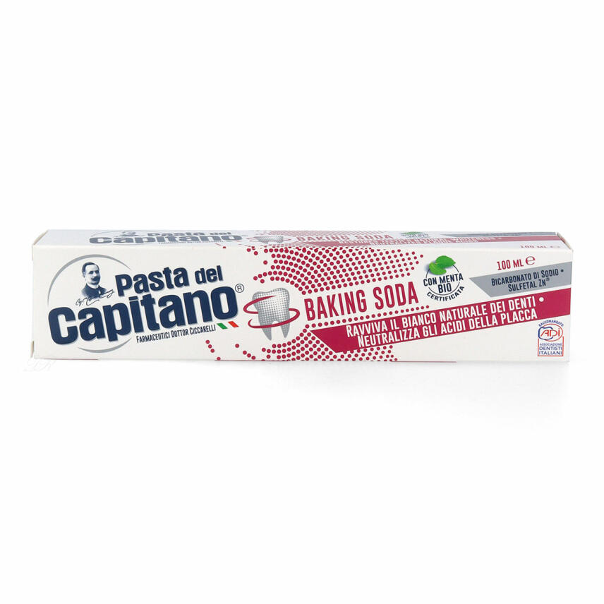 Pasta del Capitano - Baking Soda - tooth paste 100ml