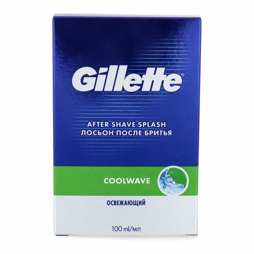 dekan olumsuz Tavuk  Gillette aftershave Splash - COOL WAVE for men 100ml