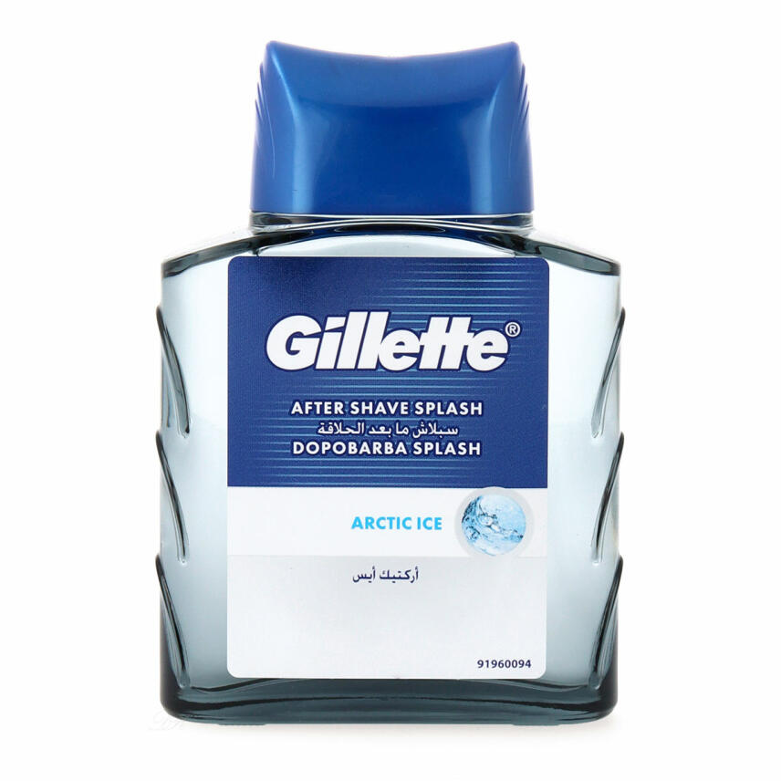 Gillette aftershave Splash - ARCTIC ICE for men 100ml