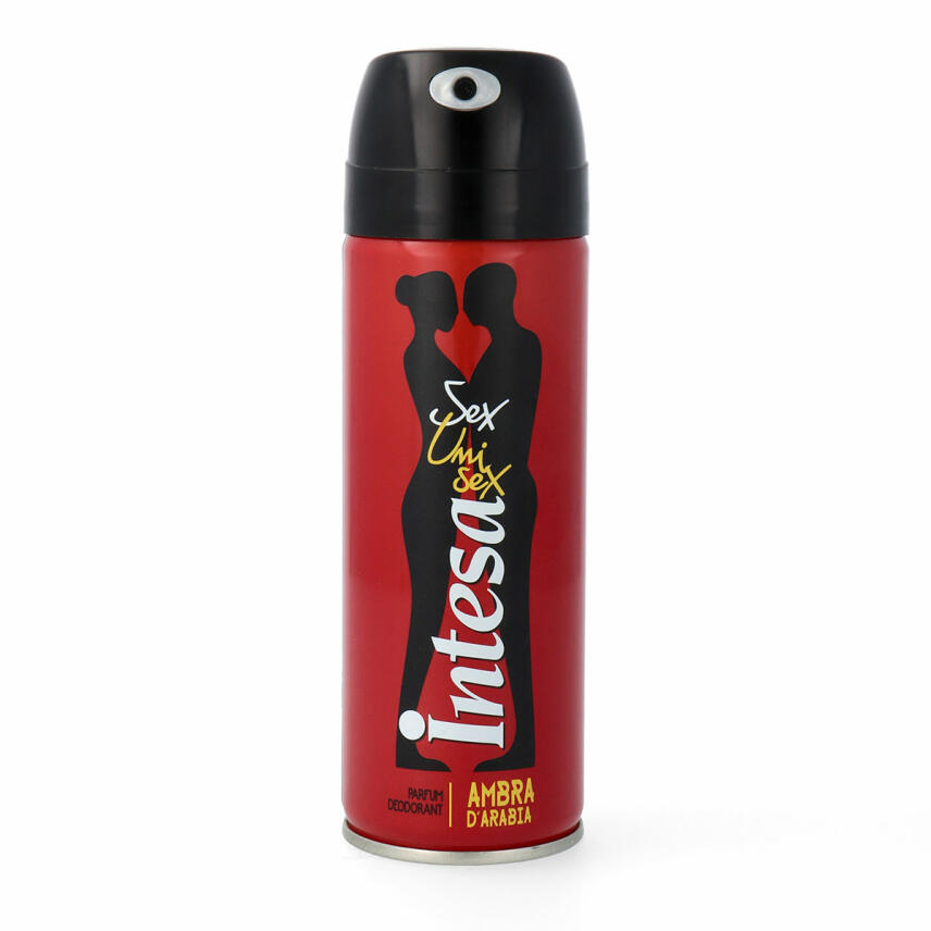 Intesa Unisex Ambra DArabia Perfume Deodorant Spray 12 x 125 ml
