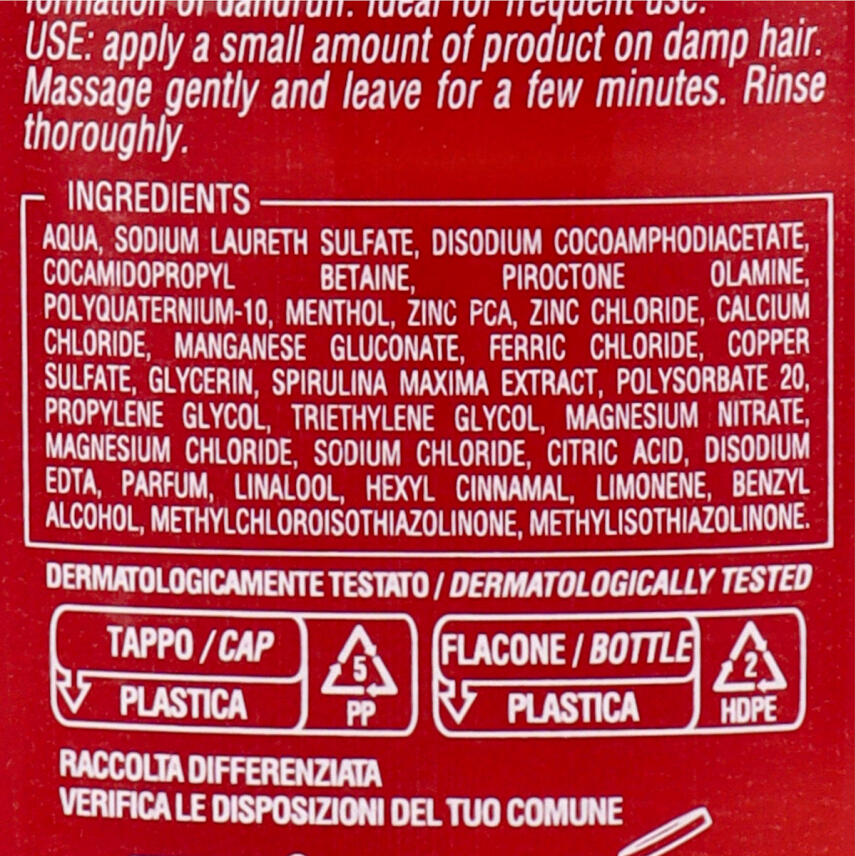 intesa homme - AntiSchuppen Shampoo Zink und Mineral Complex 300 ml