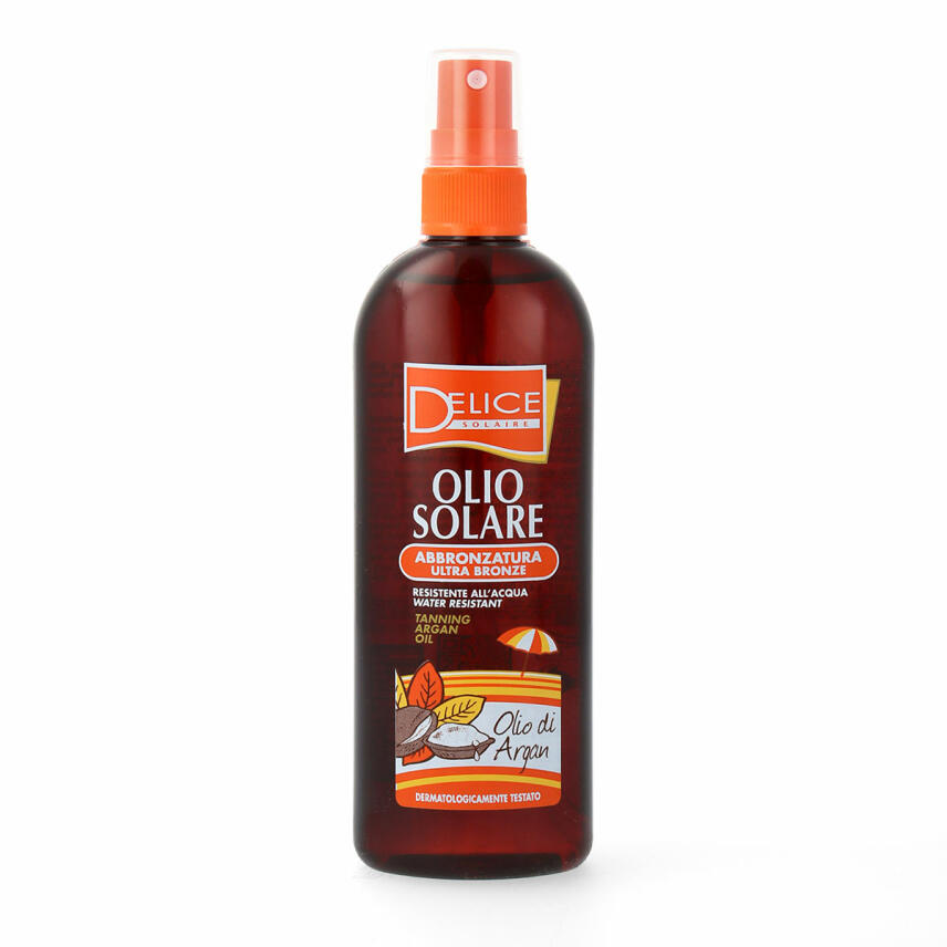 DELICE Tanning Oil with Argan &amp; Coconut Oil 150 ml