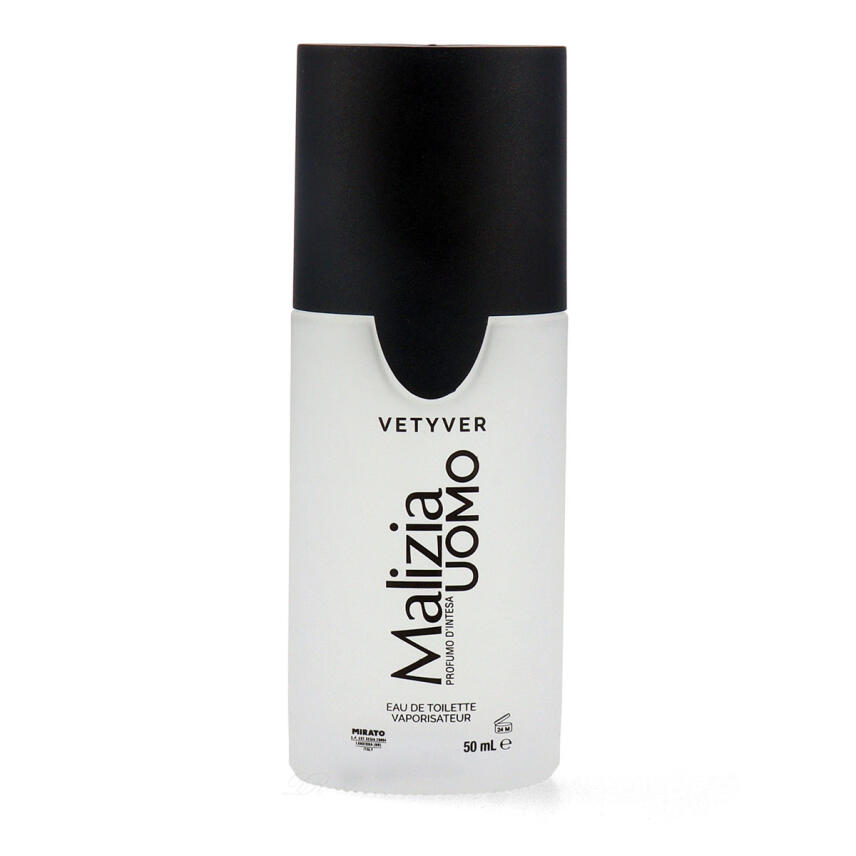 Malizia Uomo Vetyver EdT Parfum 50 ml, Deo 150 ml &amp; Vetyver T-Shirt