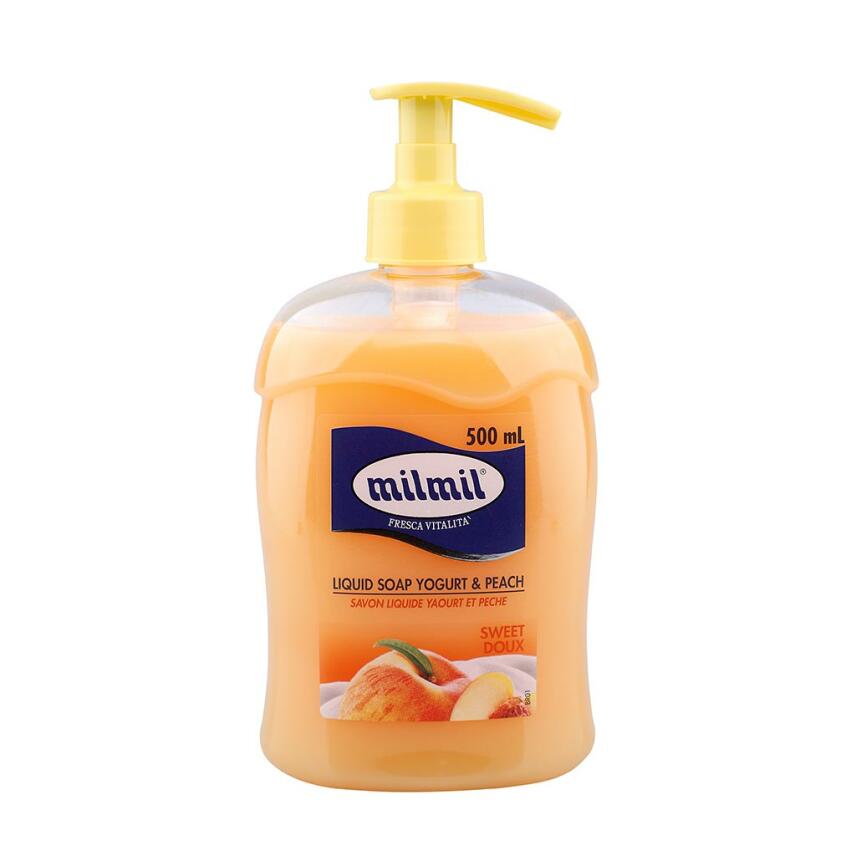 milmil Liquid Soap Yogurt &amp; Peach - 500ml